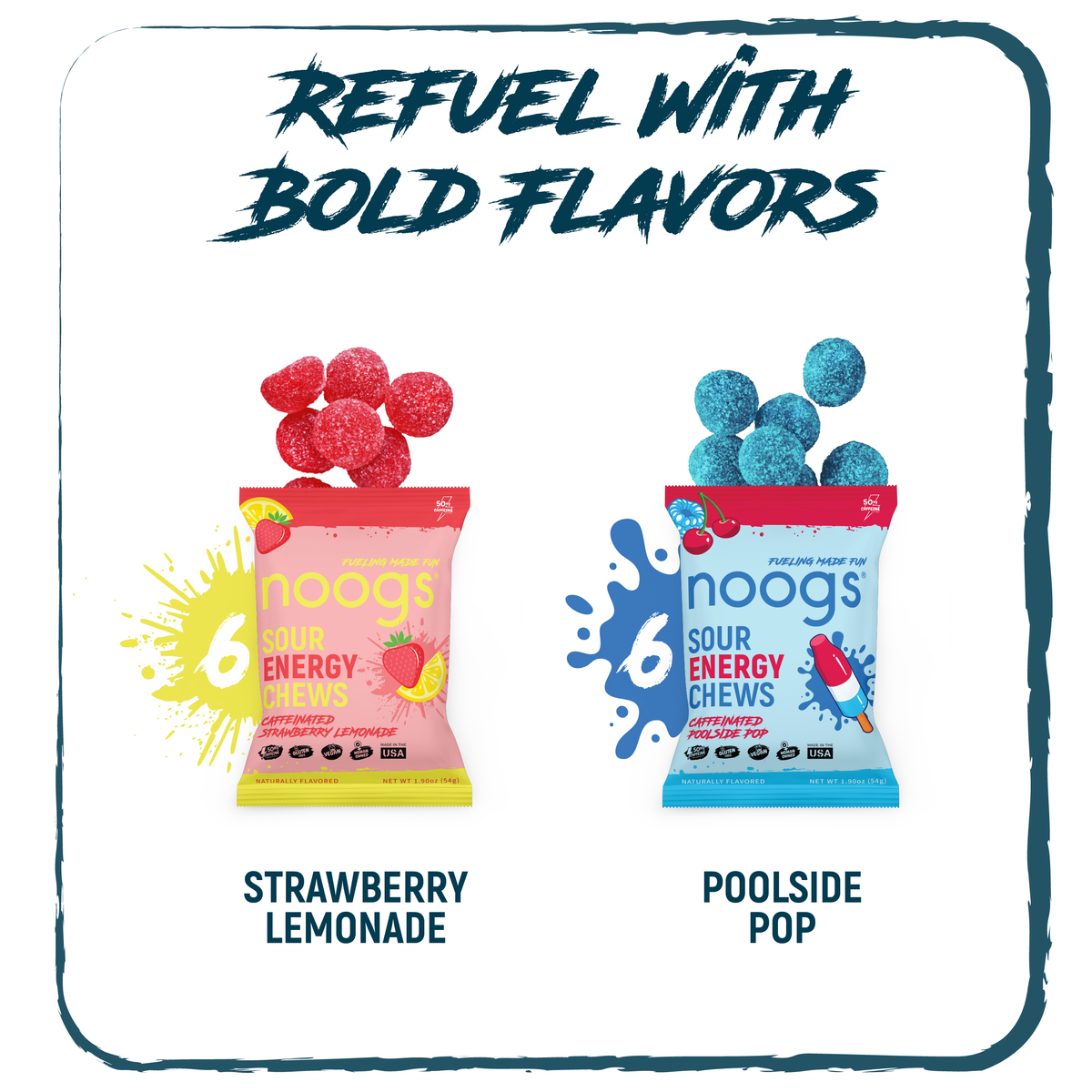 Multipack - CAFFEINATED Sour Energy Chews