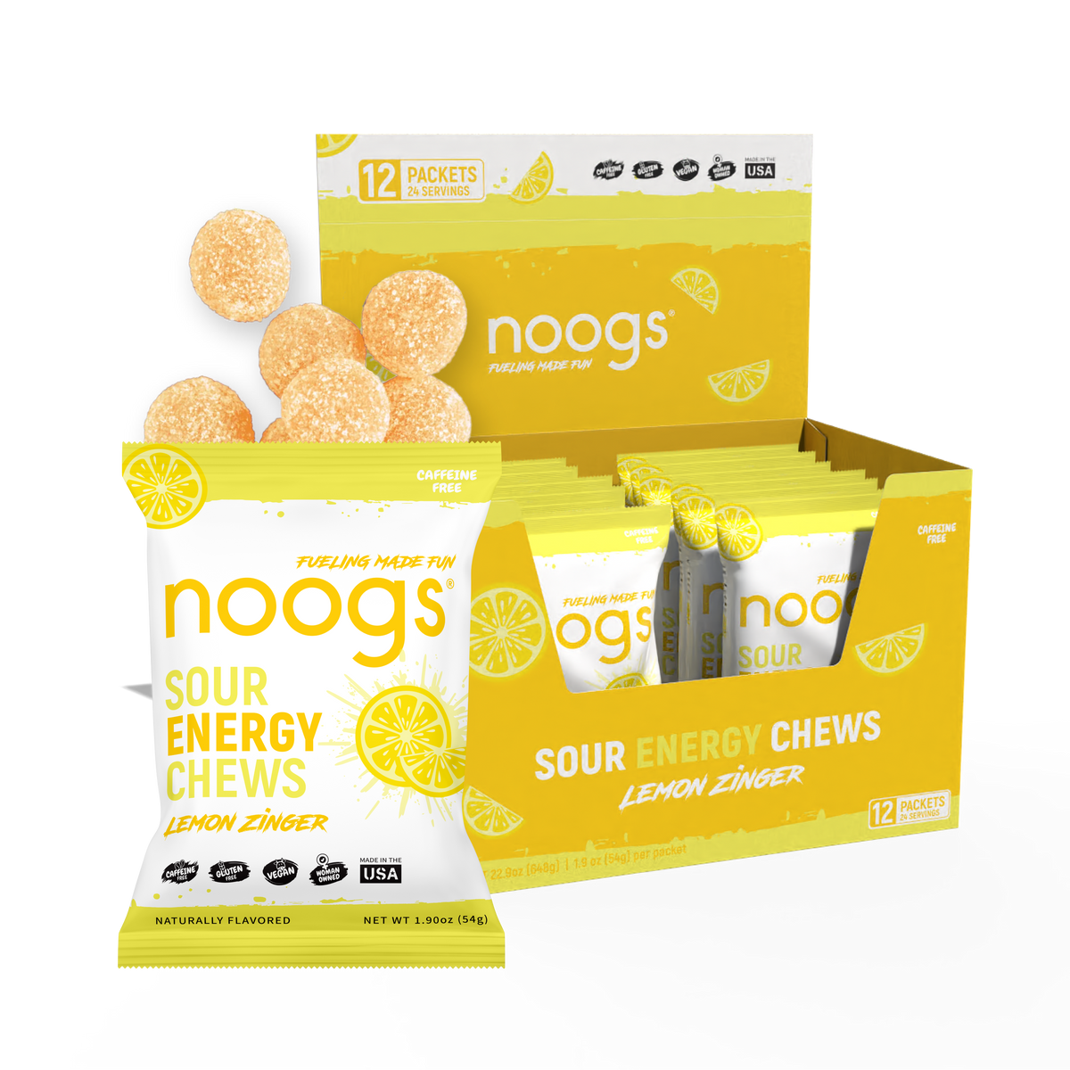 Lemon Zinger Sour Energy Chews