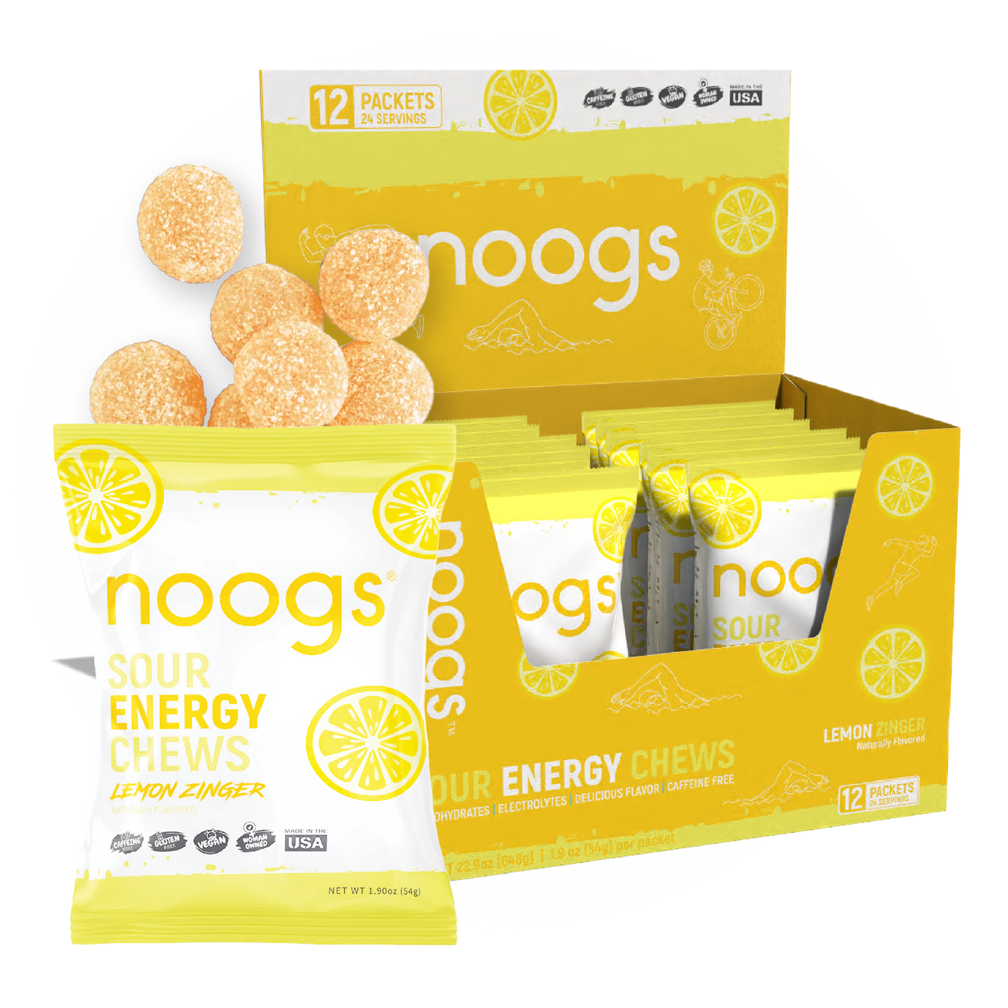 Lemon Zinger Sour Energy Chews