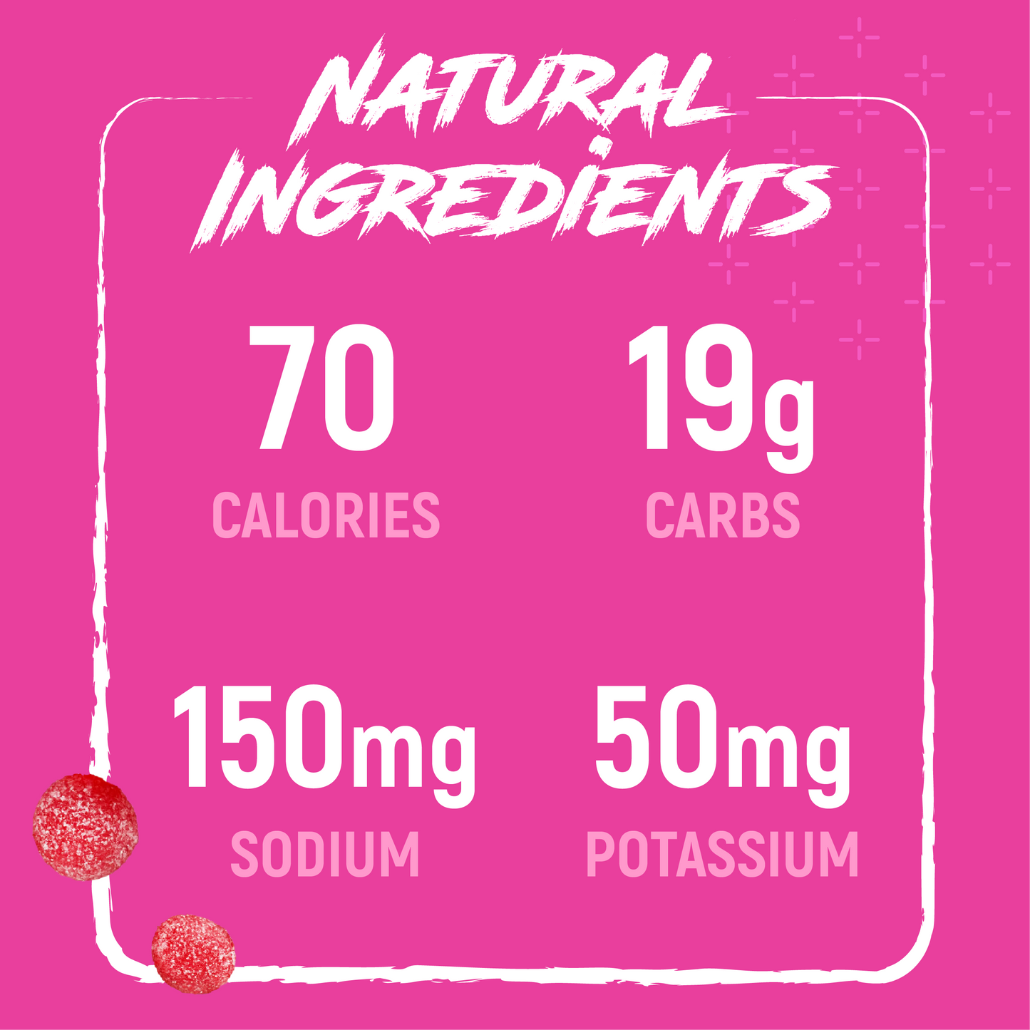 Electric Watermelon Sour Energy Chews