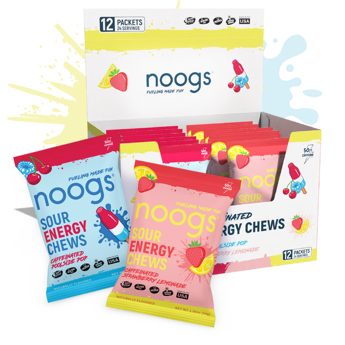 Multipack - CAFFEINATED Sour Energy Chews