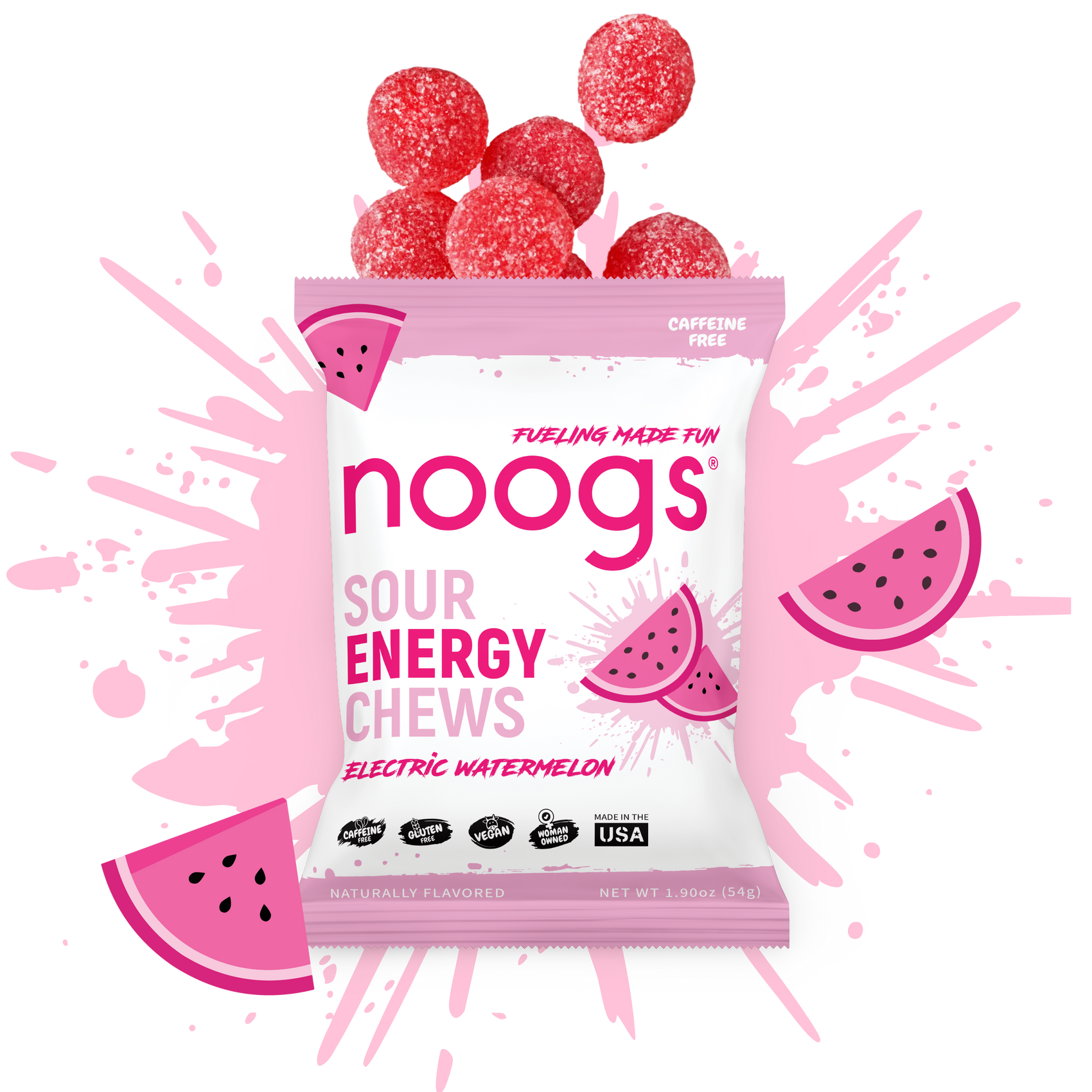 Electric Watermelon Sour Energy Chews